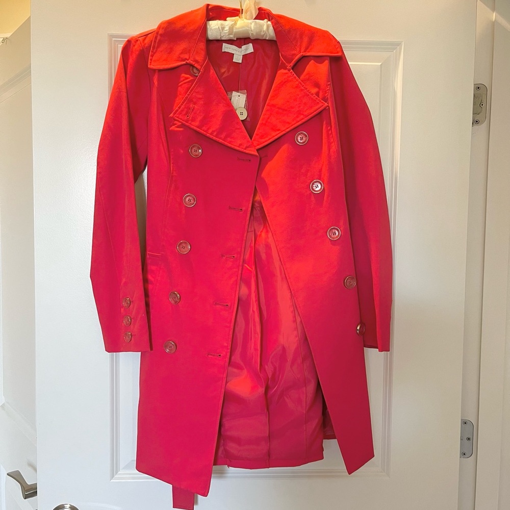 Pink Trench Coat/Jacket